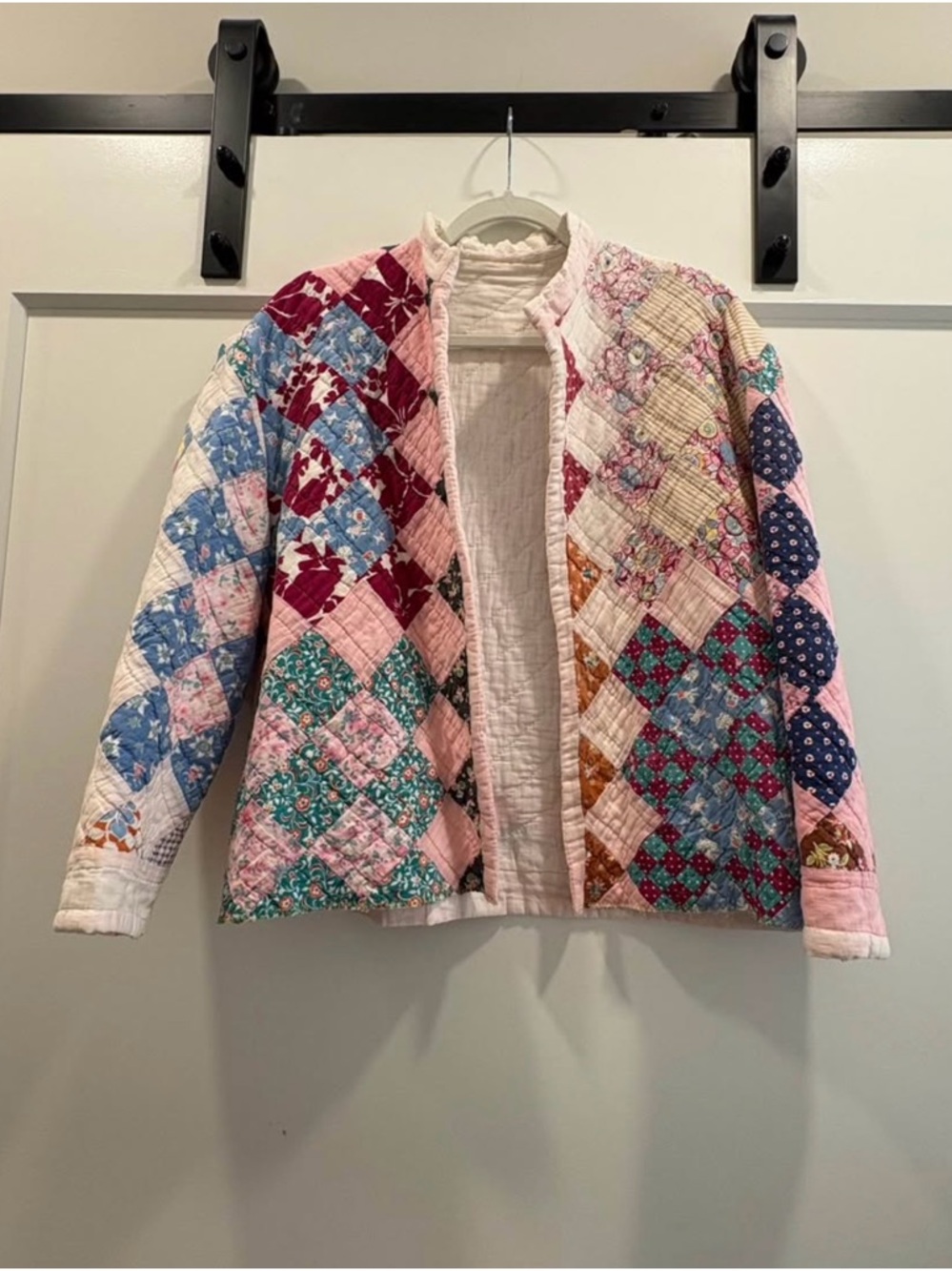 Patchwork Quilted Jacket - Picture 3 of 5